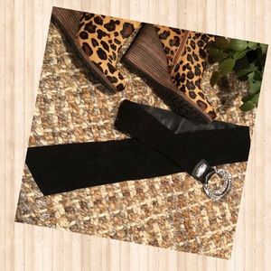 Brighton black wide belt - B30993 size Large